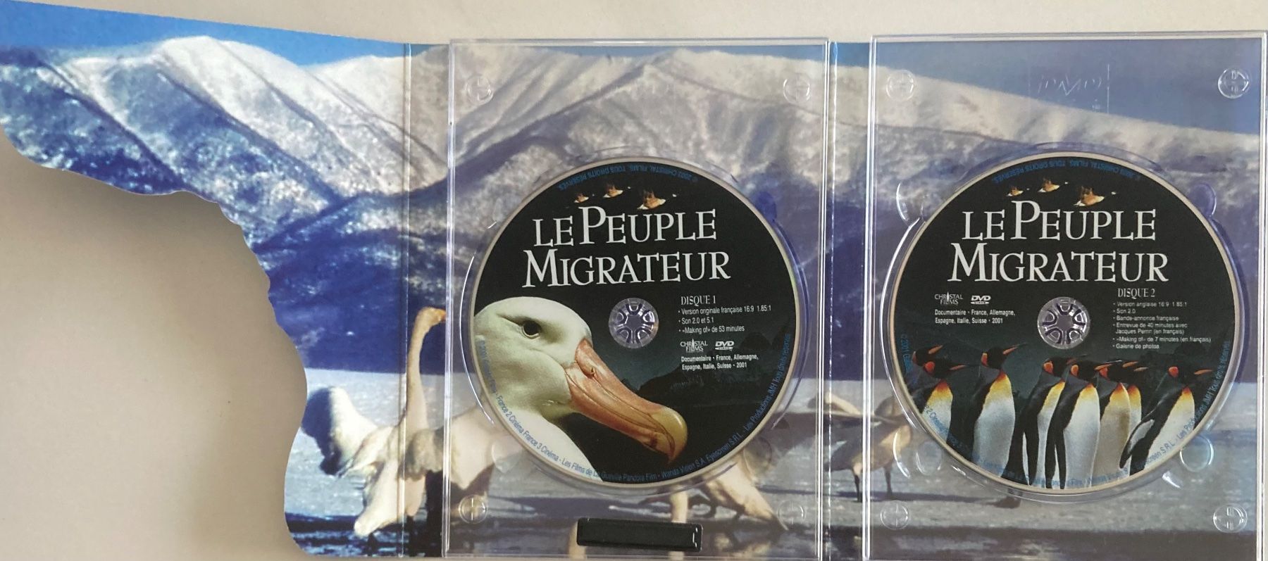 Tutti i DVDs: JACQUES PERRIN - LE PEUPLE MIGRATEUR – Usato da Poliez-Pittet venduto da Newtown-Records 2