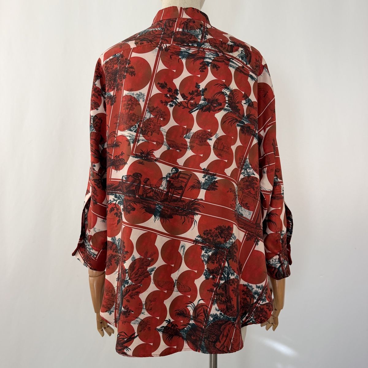 Odeeh Chemisiers: ODEEH 100% Silk Printed Blouse – D'occasion à Freienbach par Avviivva_Shop 6