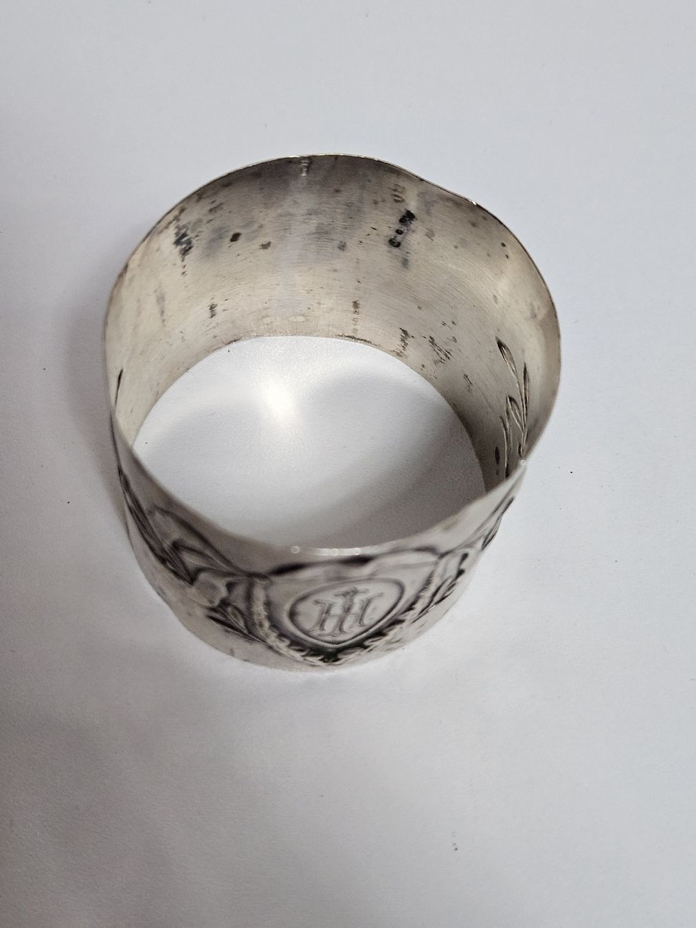 Altro in Decorazioni & Accessori: Silber Ring Serviettenring 800er mit Monogramm HH und Lorber – Usato da Schlieren venduto da Bestleo 2