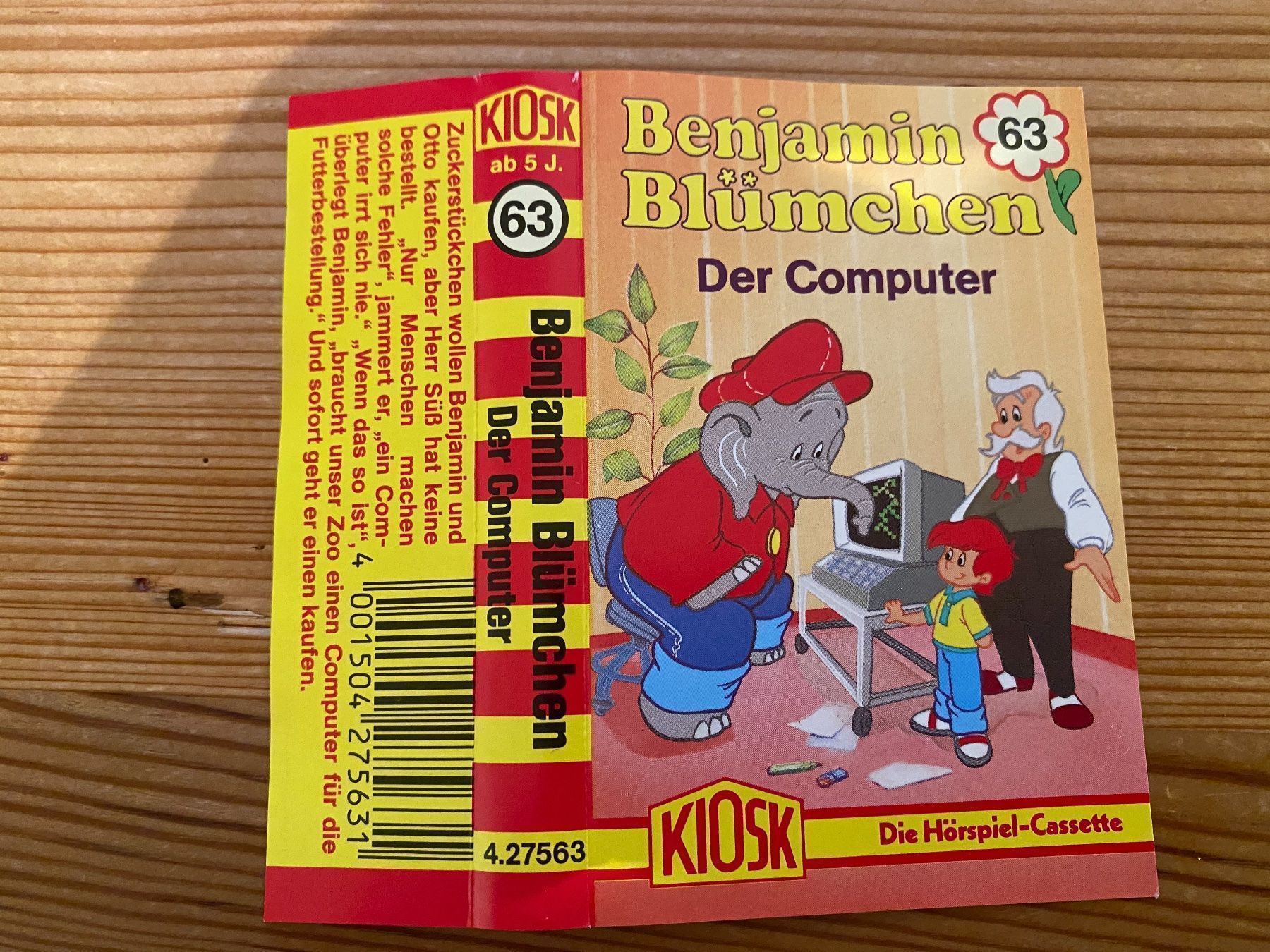 Musicassette: Kassette - Benjamin Blümchen (Folge 63) – Usato da St.Gallen venduto da kingsamas 3