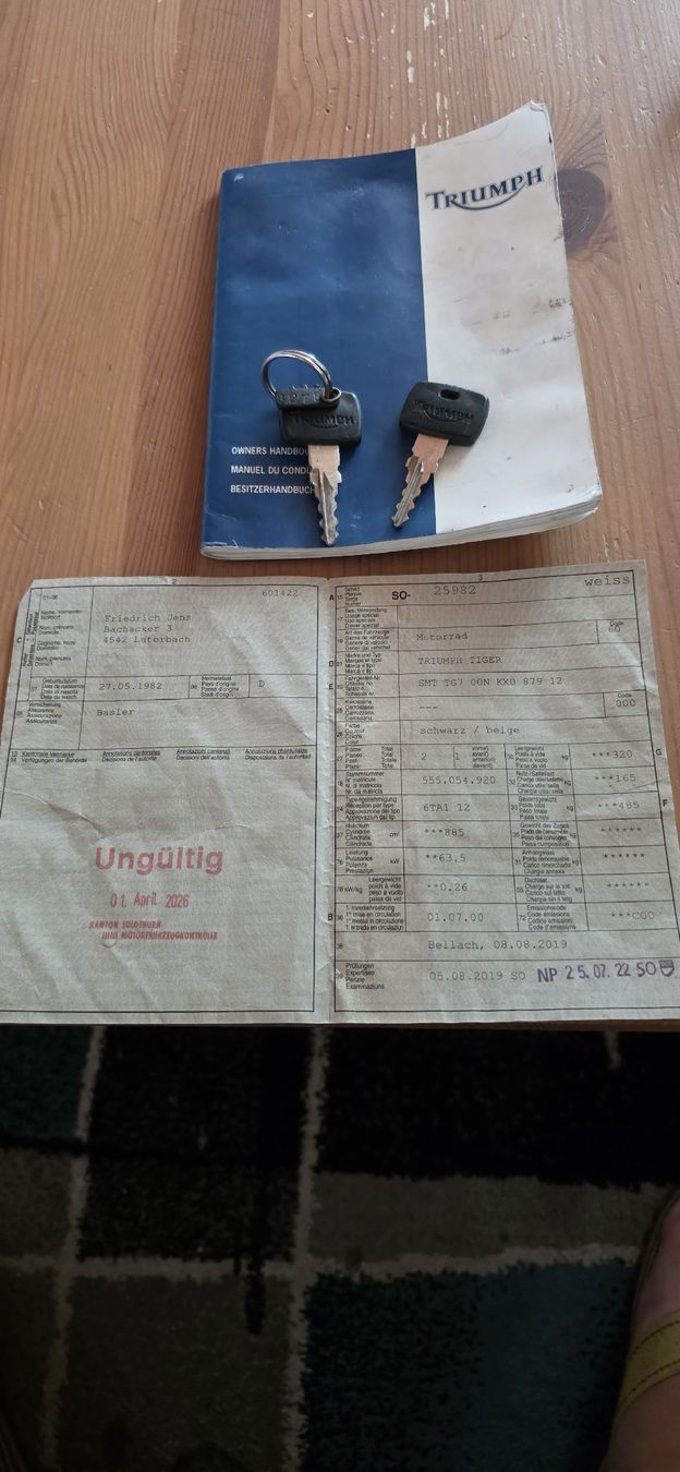 Triumph Touring: Triumph tiger 900 – D'occasion à Luterbach par fri_5qxl 5