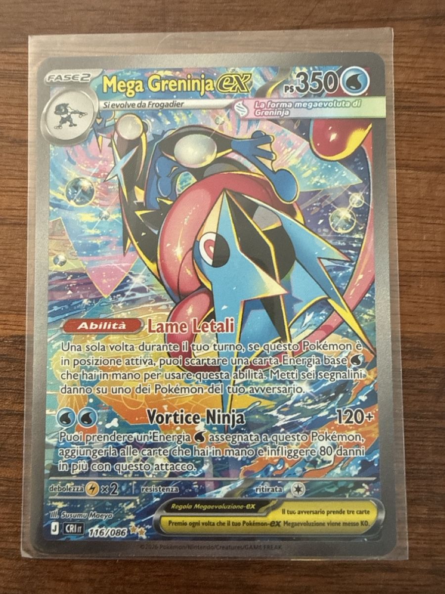 Pokémon Sammelbilder & Trading cards: Mega Greninja – Neu und originalverpackt aus Küsnacht ZH von antoniofratto 1