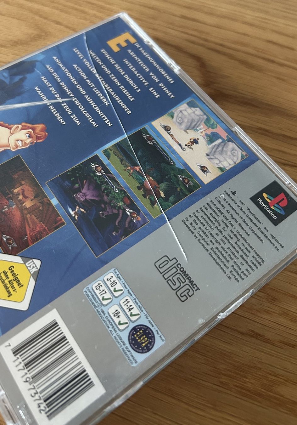 Disney Spiele: Disneys Hercules PS1 – Gebraucht aus Liebefeld von Eaglewings5 2