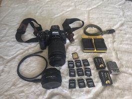 Nikon Z50 II + Kit mit 2 Objektiven: 16-50 & 50-250 Wie neu