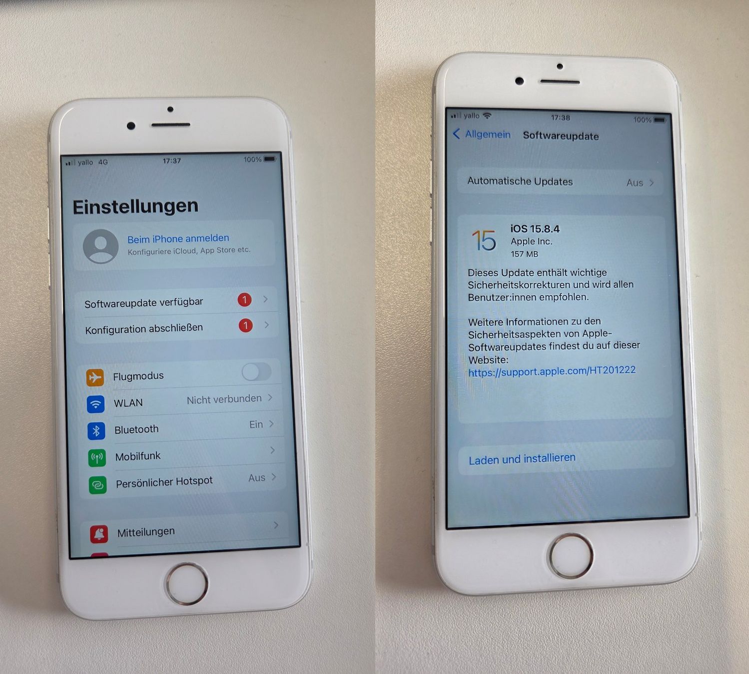 Apple Handys / Smartphones: Apple Iphone 6s / A1688 / 16 GB / iOS 15.8.2 / #170 – Gebraucht aus Adlikon b.Regensdf von ChriZ86 2