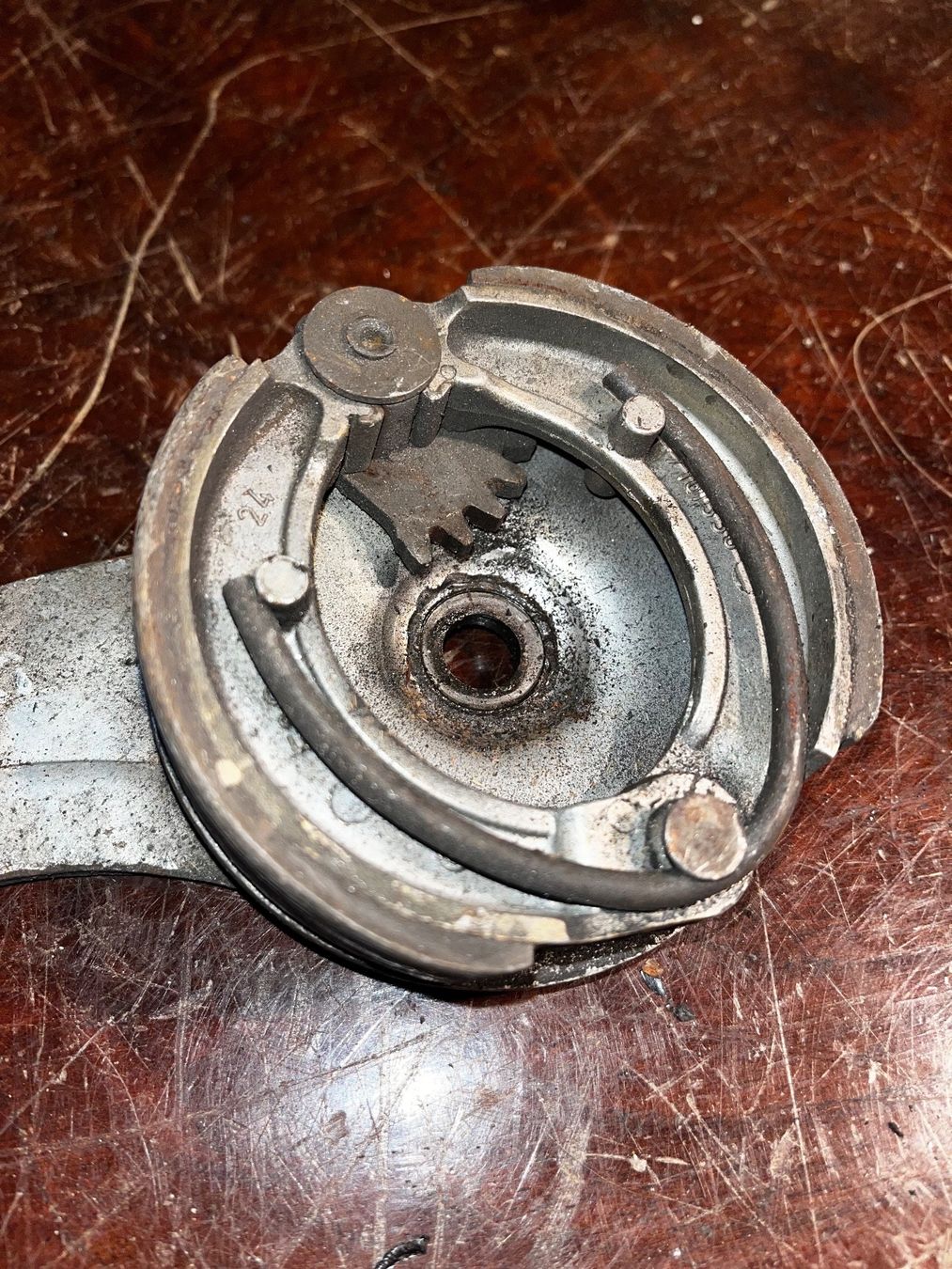Sachs Parti ricambio per ciclomotori: Sachs HR90V Rücktritt Mofa Bremsankerplatte – Usato da Fahrni b. Thun venduto da berger_tuning34 3
