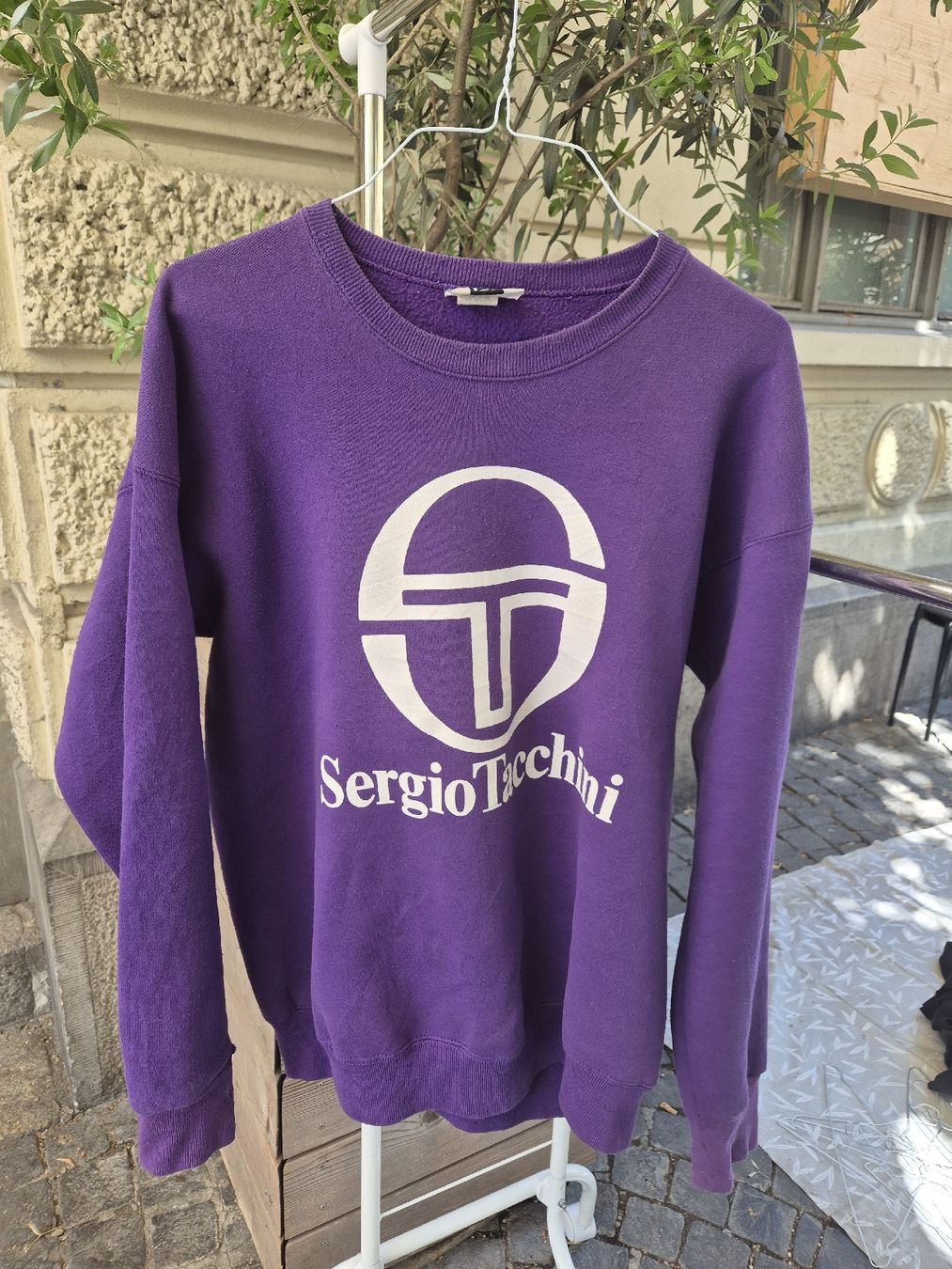 Lee Maglioni & Felpe: Vintage Sergio Tacchini Pullover Lila Grösse XL – Usato da Zürich venduto da patilamour