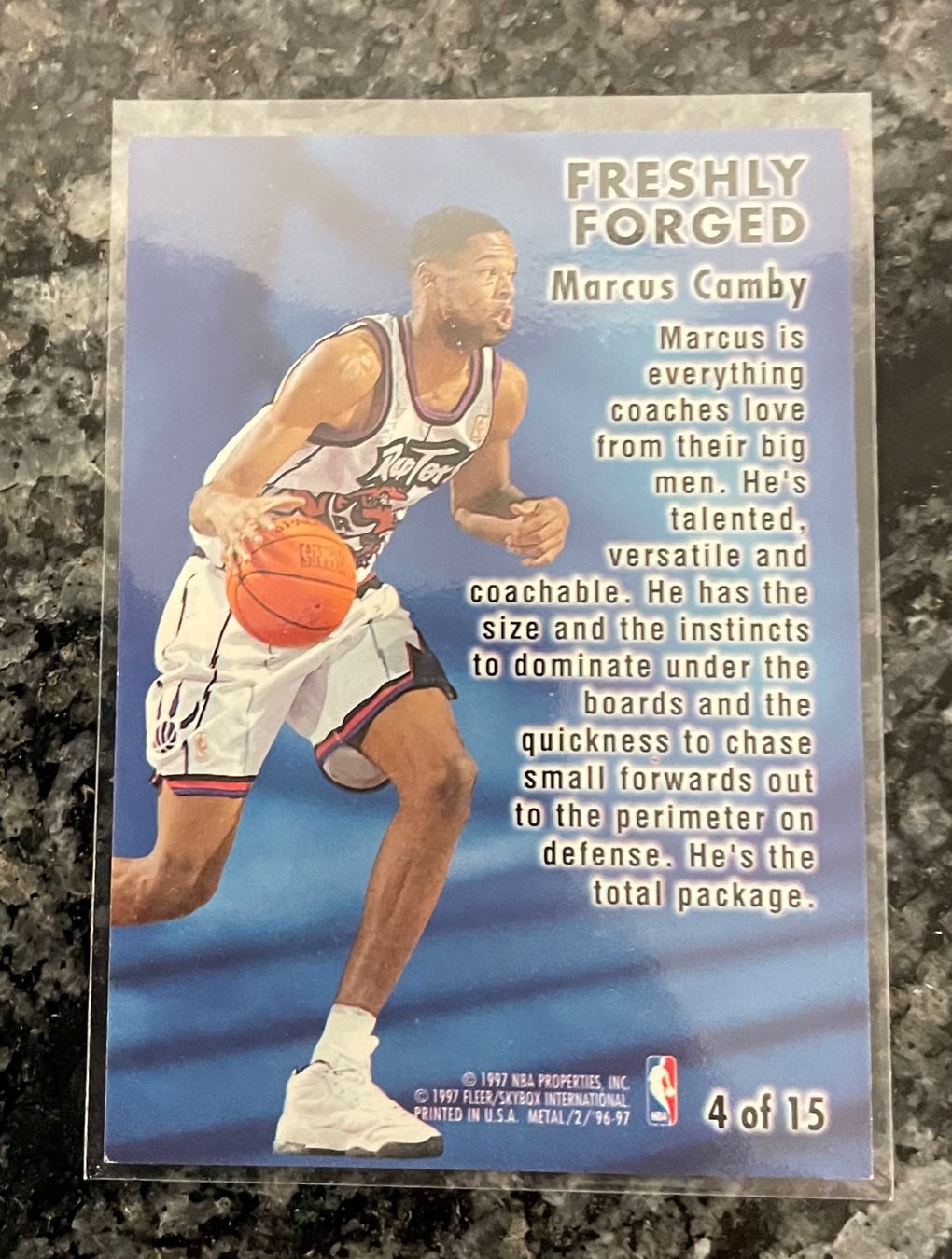 Nba Carte collezionabili: NBA Marcus Camby Freshly Forged Card – Nuovo (secondo la descrizione) da Muttenz venduto da joba23 1