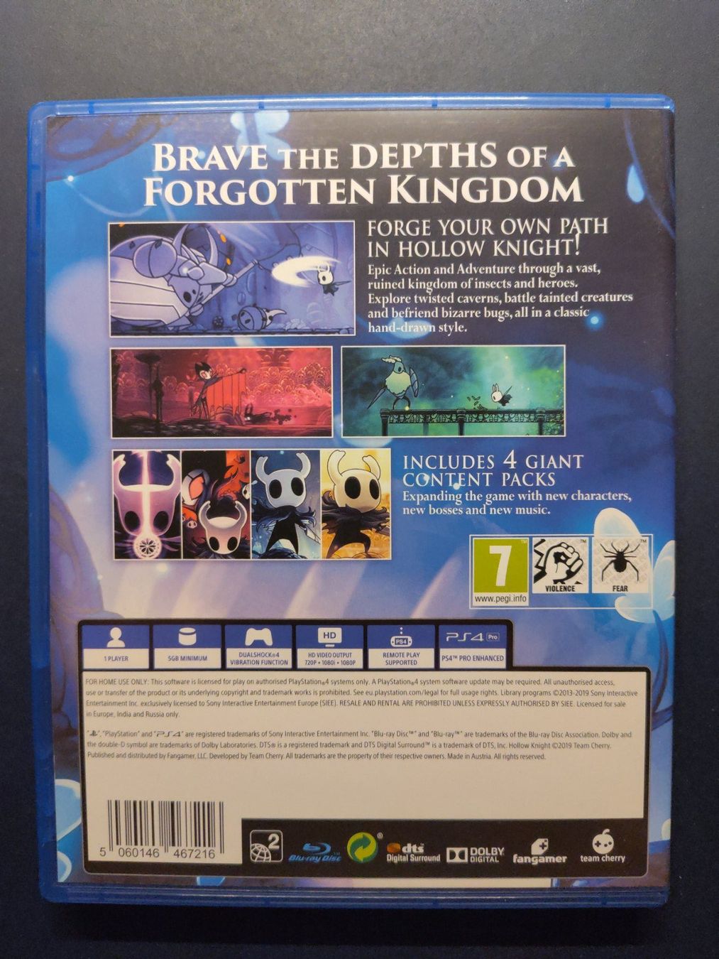 Sony Spiele: Hollow Knight Ps4 – Neu (gemäss Beschreibung) aus Gutenswil von N1ck_Name 1