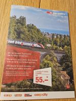 SBB COOP TAGESKARTE 2. Klasse gültig bis 28.10.