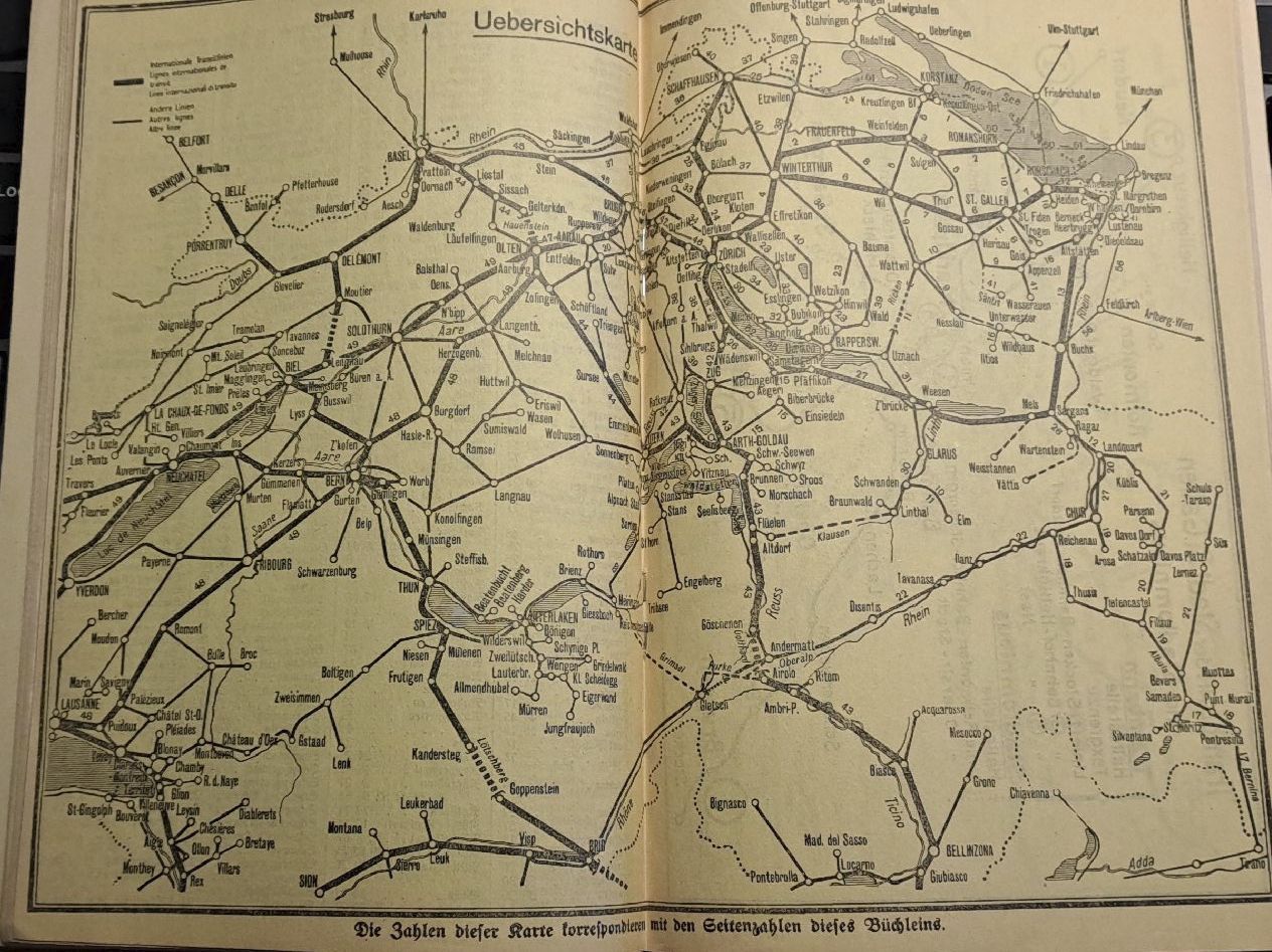 Libri: Ostschweizerischer Taschen-Fahrplan, 1938 – Usato da Trogen venduto da Limboo 5
