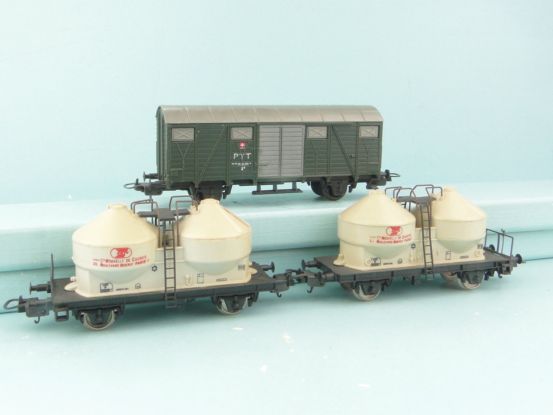 Lima Modellini di ferrovie: LIMA Spur H0 9 Güterwagen – Usato da Bülach venduto da cann11 2