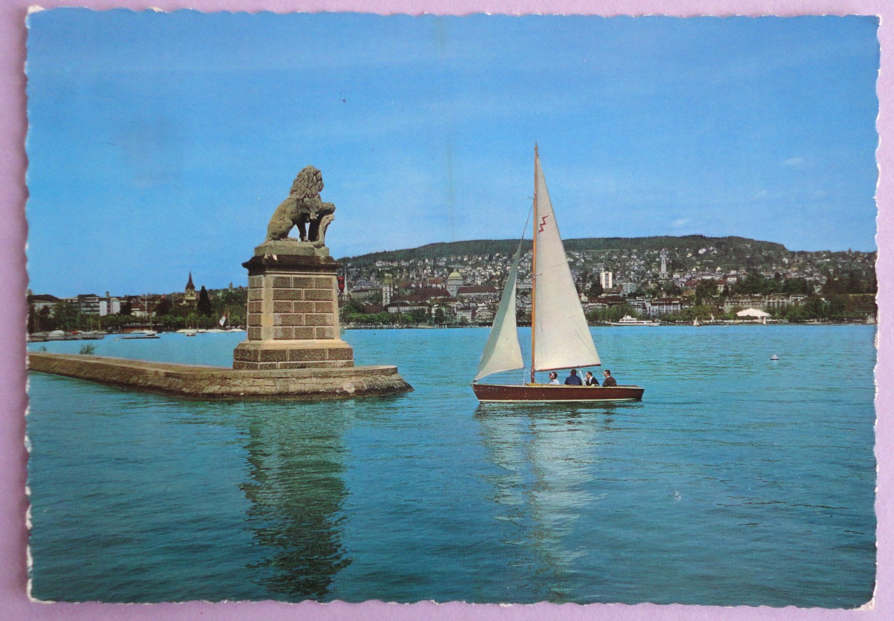 Cartoline postali: Zürich – Usato da Fétigny venduto da Billy2miny