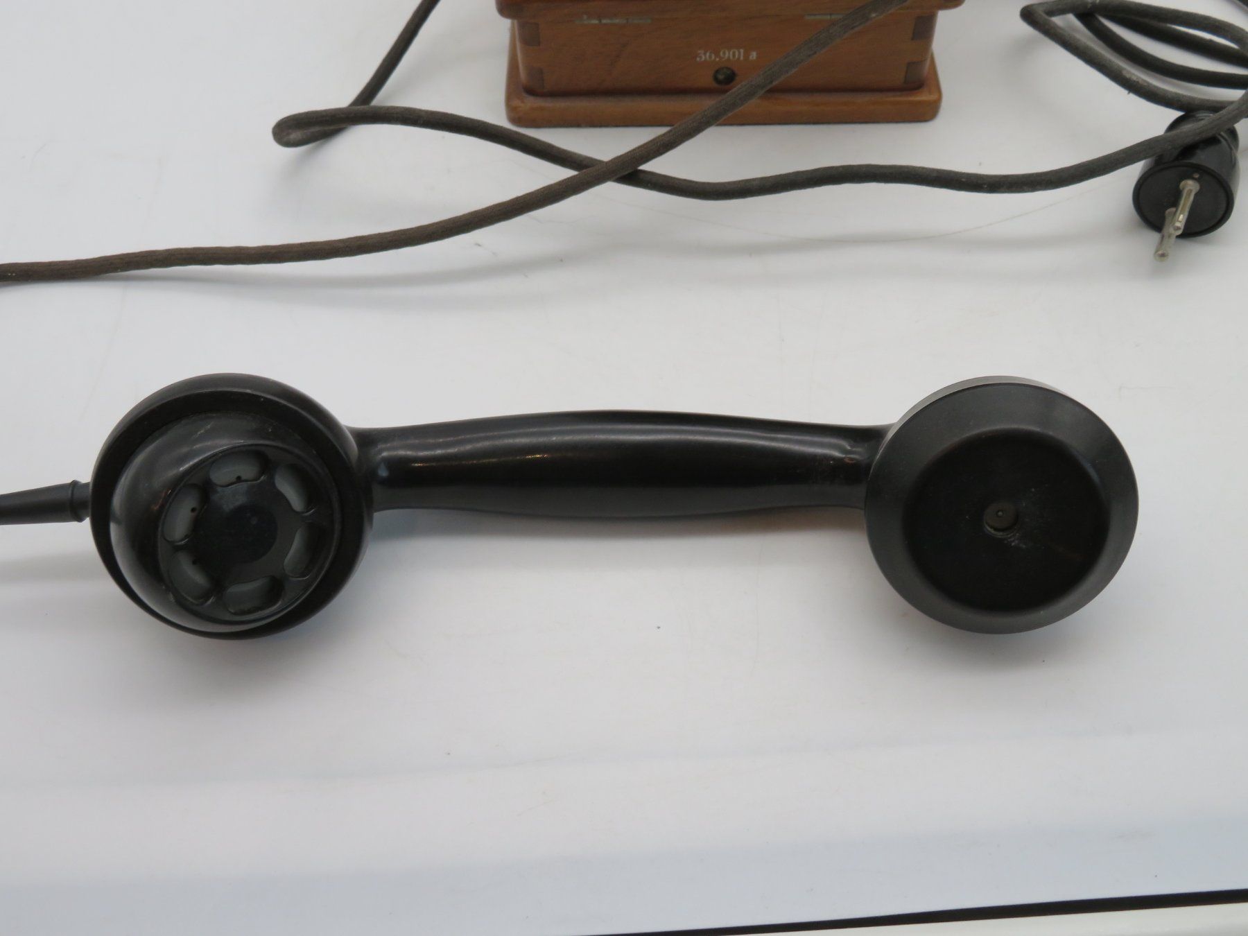 Siemens Telefone: Waehlscheibentelefon PTT mit Bakellithörer – Gebraucht aus Reinach BL von WBZ-Flohmarkt 3