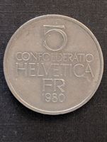 Gedenkmünze Helvetia 1980 5 Fr. Ferdinand Hodler