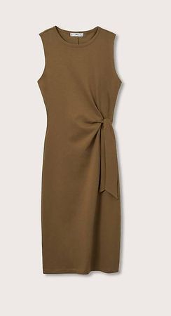 Kleid mit Schleifendetail von Mango