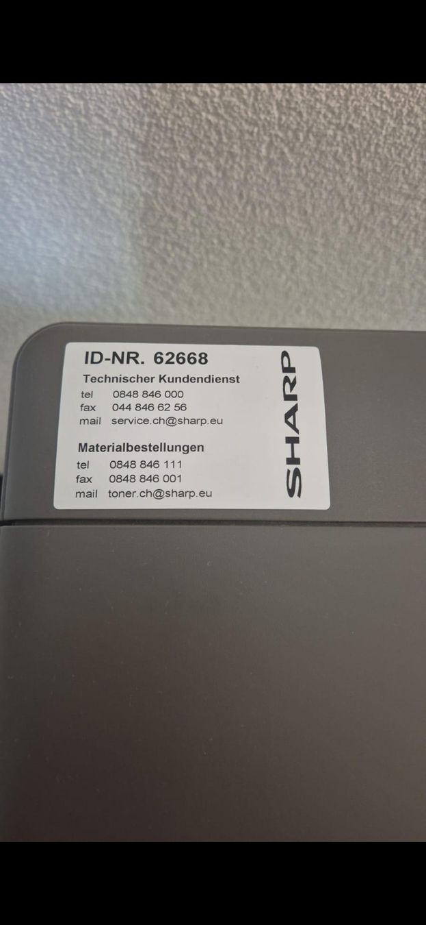 Sharp Imprimantes: Sharp Laser A3 Drucker inkl. Patronen – D'occasion à Reiden par Rjoooo7 2