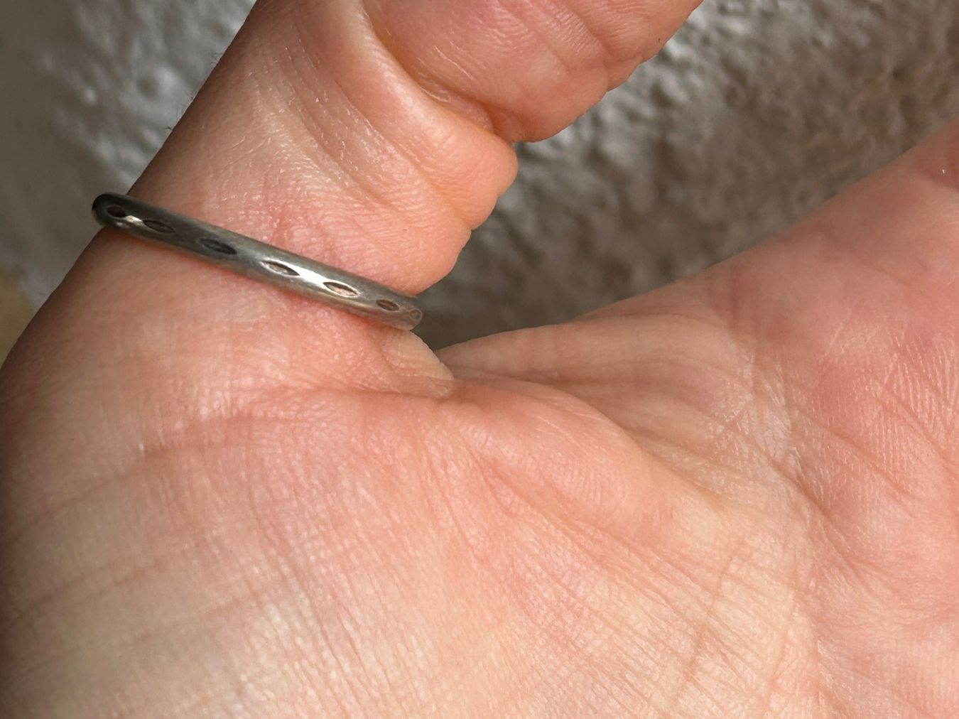 Anelli: Herrenring Silberring fein (Grösse 64) – Usato da Basel venduto da bellespirit 1