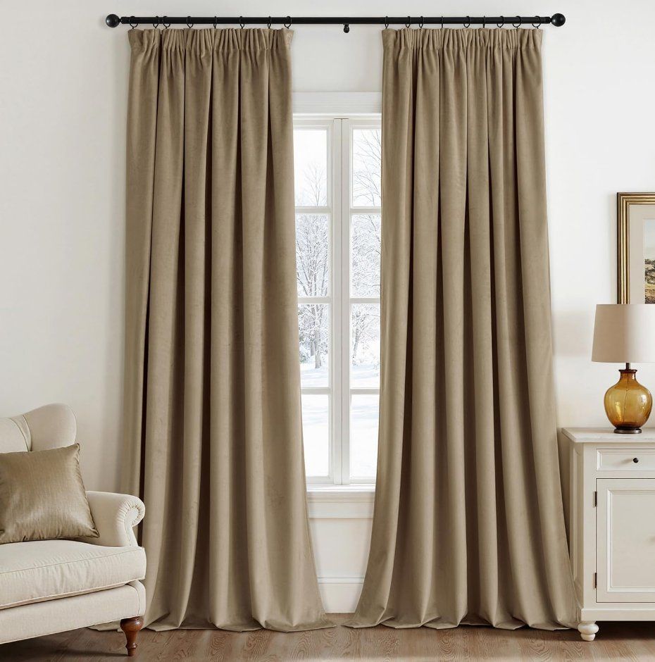 Tende: Samtvorhänge 2er-Set BxH 140x260cm – Nuovo e nell'imballaggio originale da Adlikon b.Regensdorf venduto da MK-VORHANGSERVICE