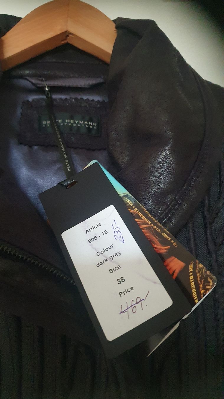 Giacche: Neue Jacke von Beate Haymann Gr 38 – Nuovo e nell'imballaggio originale da Pfaffhausen venduto da mai2002 4