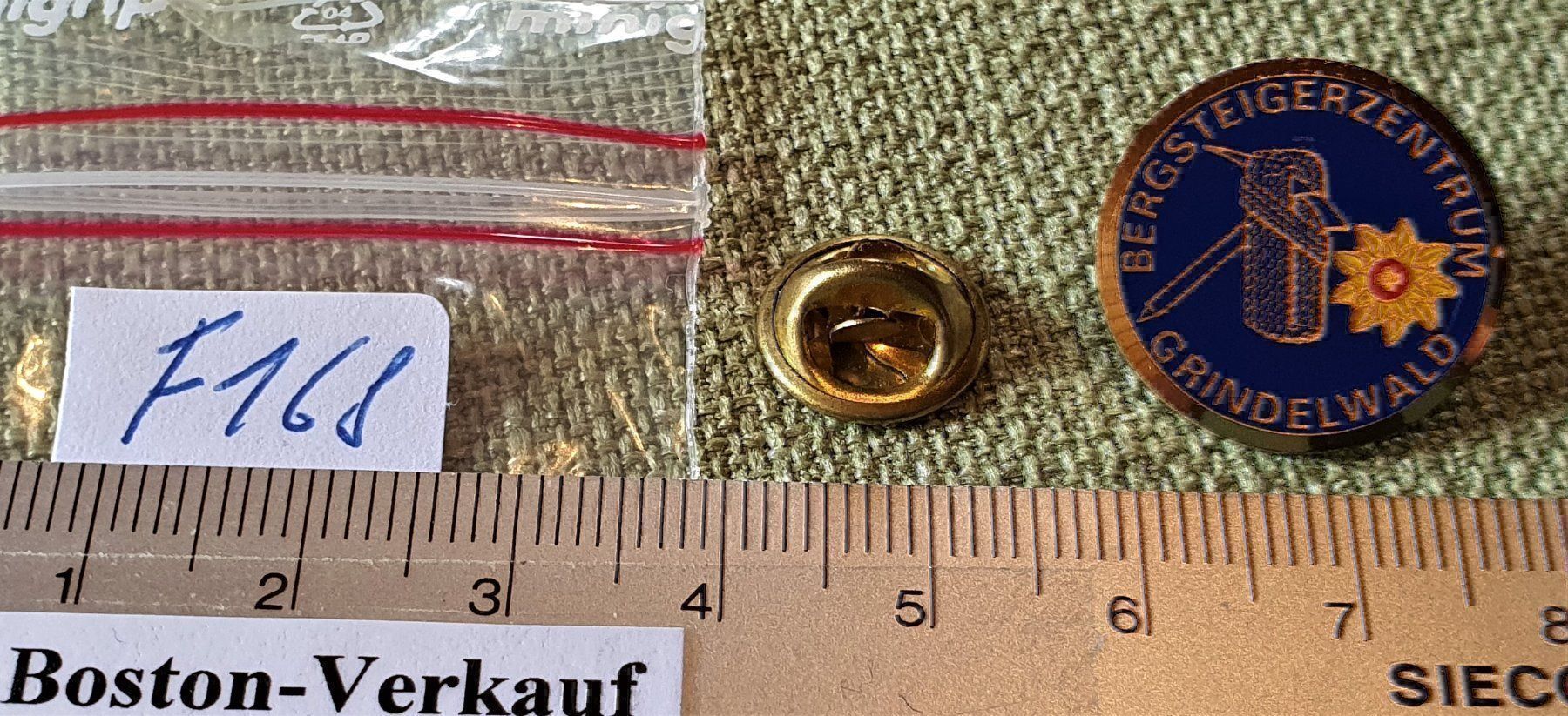 Placchette & Badge: F168  Pin Bergsteigerzentrum Grindelwald – Usato da Reinach BL venduto da Boston-Verkauf 2