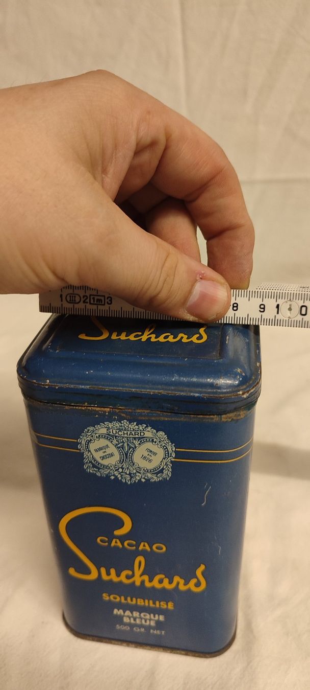 Suchard Barattoli: Wunderschöne alte Blechdose von SUCHARD CACAO 16 cm – Usato da Gelterkinden venduto da MYSTOREFORYOU4460 8