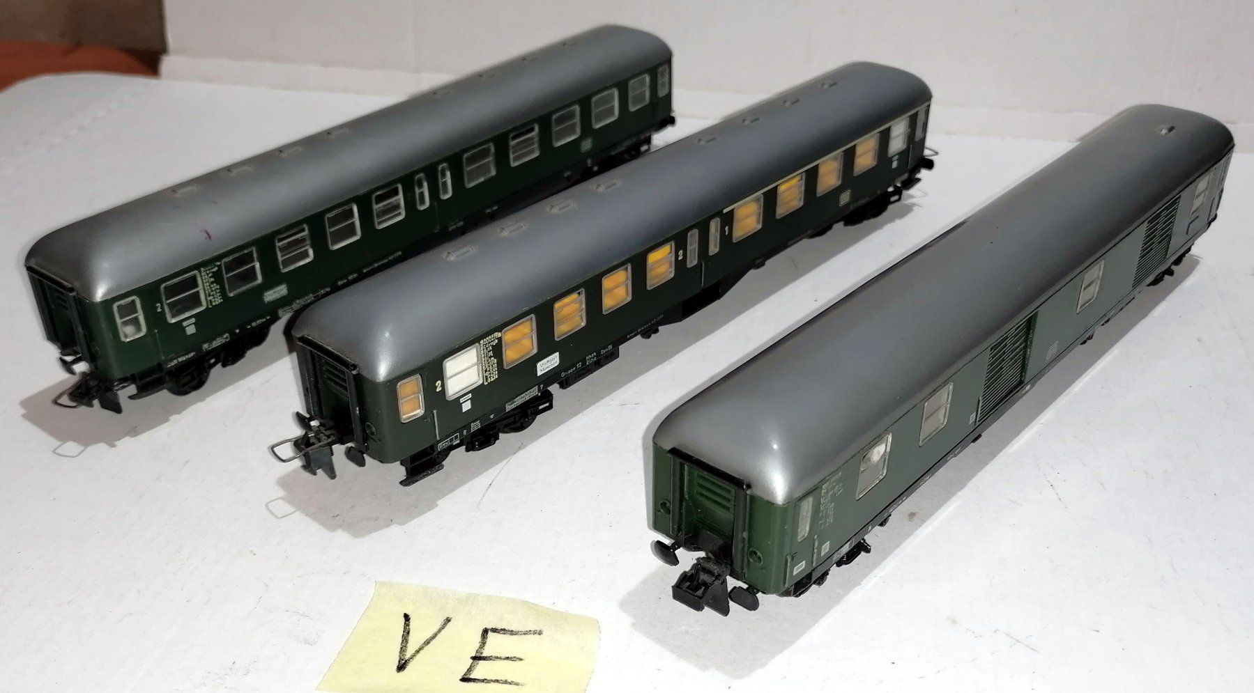 Trix Modellini di ferrovie: VE) Trix Express 3 Wagen – Usato da Brittnau venduto da Regina35 1