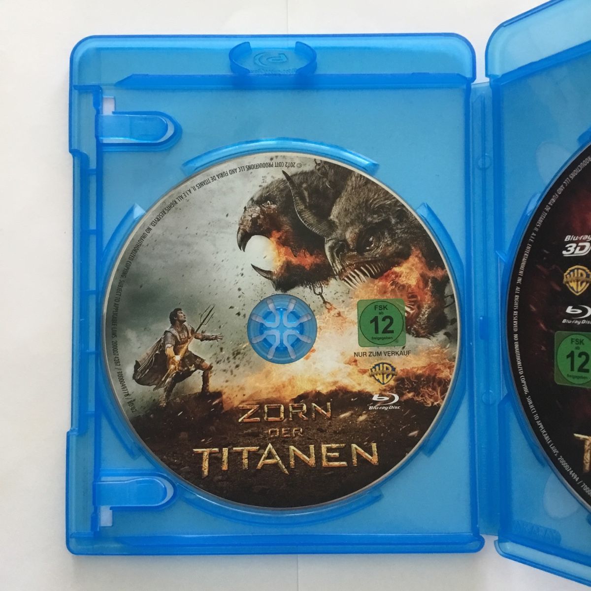 Tutti i DVDs: Zorn der Titanen Blu Ray 3D + 2D - 2 Disc – Nuovo (secondo la descrizione) da Blauen venduto da berlingo65 3