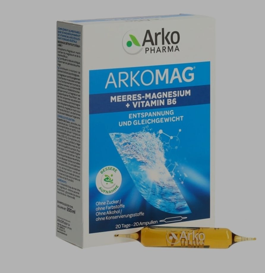 Aliments & Spécialités: Magnesium Ampullen von Arkomag – Neuf avec emballage d'origine à Bachenbülach par Rufali84