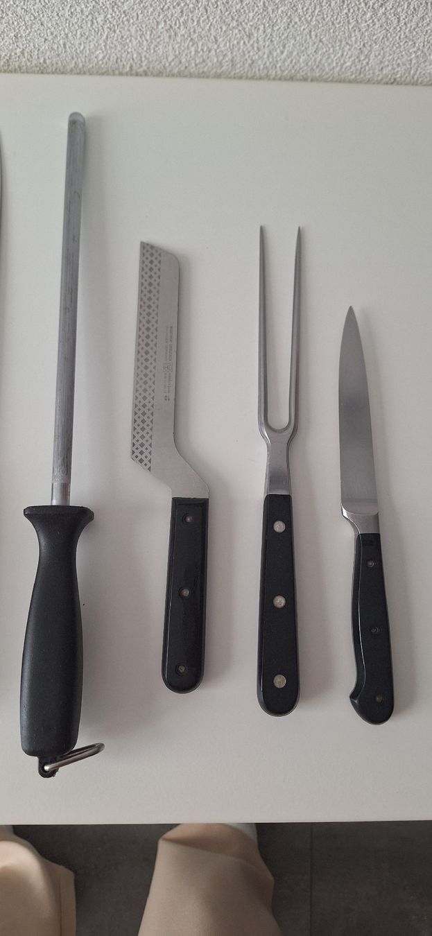 Wüsthof Coltelli: Kitchen Knife Set 7 Pieces Wüsthof Good Condition – Usato da Hofstetten SO venduto da morgana71 2