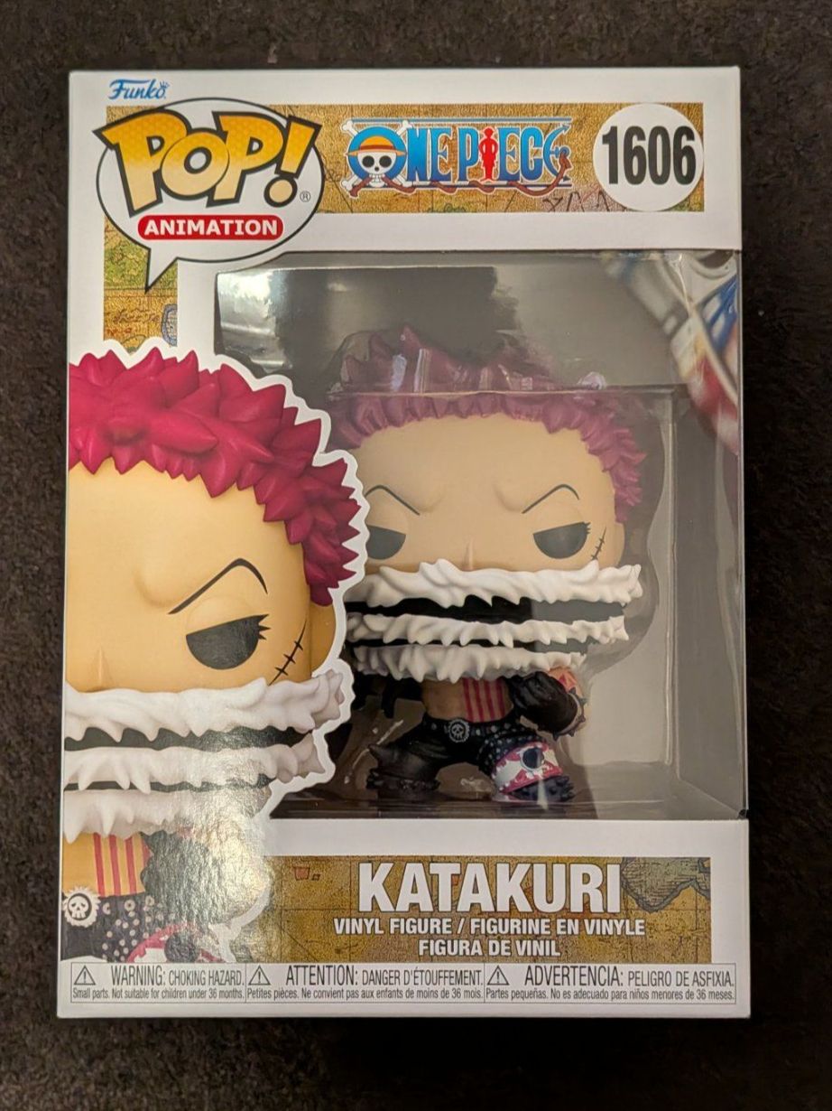 Funko Statuette: Funko Pop! One Piece - Katakuri #1606 – Nuovo e nell'imballaggio originale da Obfelden venduto da RCO85