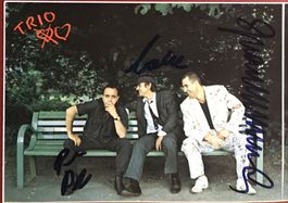Trio Autogramm signiert Foto 10x15cm Da Da Da