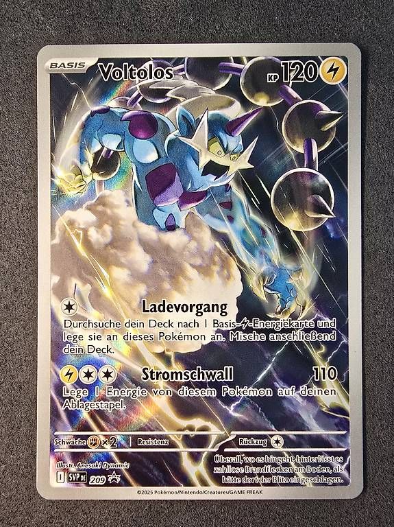 Pokémon Carte collezionabili: Pokémon Voltolos - 209 - Schwarze Blitze - Deutsch – Nuovo (secondo la descrizione) da Regensdorf venduto da E-Smiley