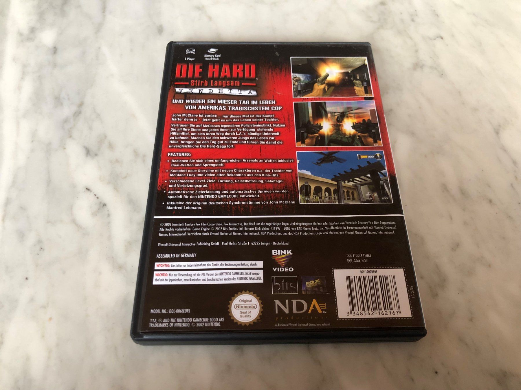 Nintendo Spiele: DIE HARD SPIEL FÜR NINTENDO GAMECUBE – Gebraucht aus hägendorf von twilightprincess 2