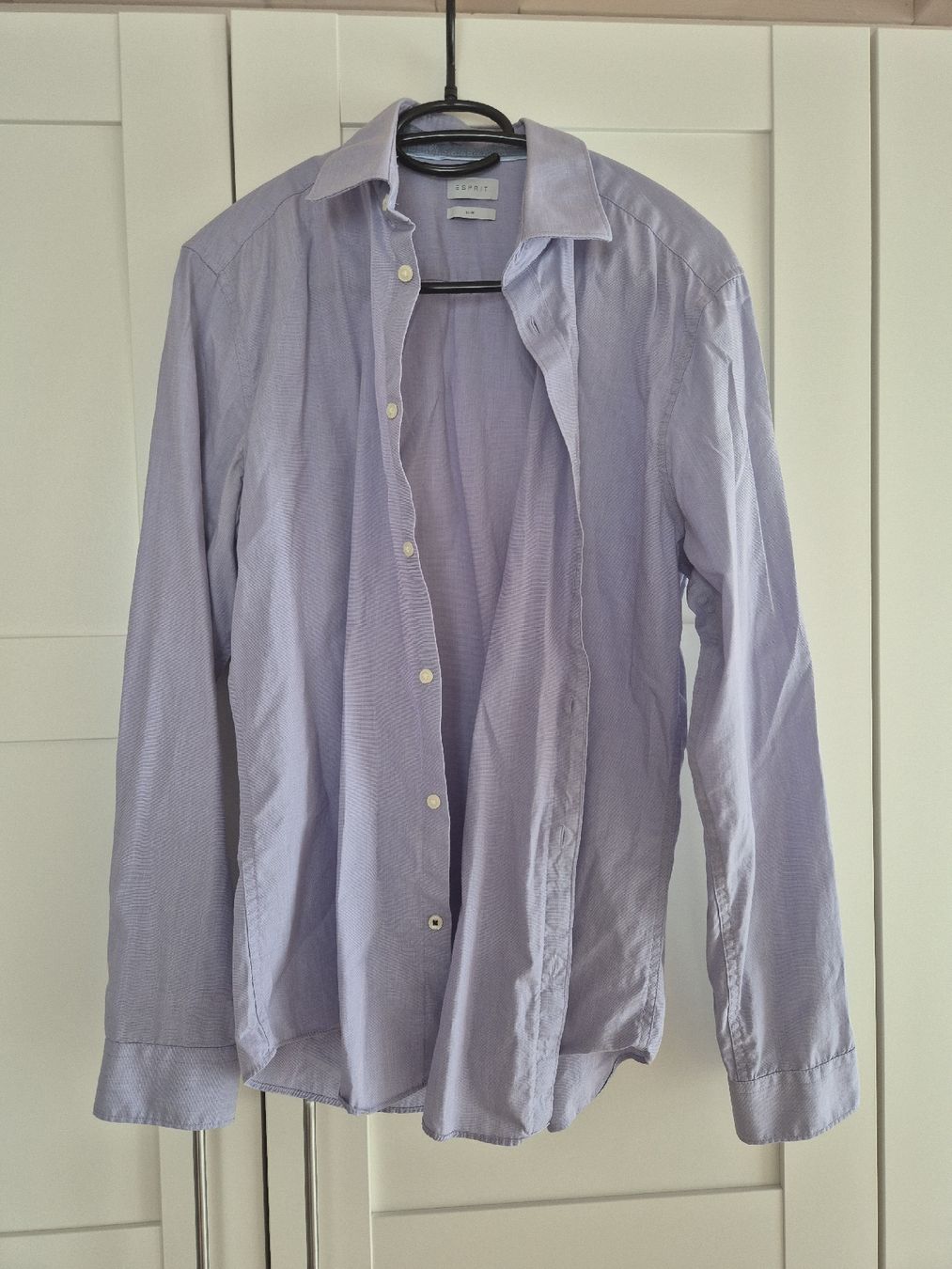 Esprit Hemden: Esprit Hemd Slim Fit, lila, Gr. 39/40 – Gebraucht aus Känerkinden von melbaumg