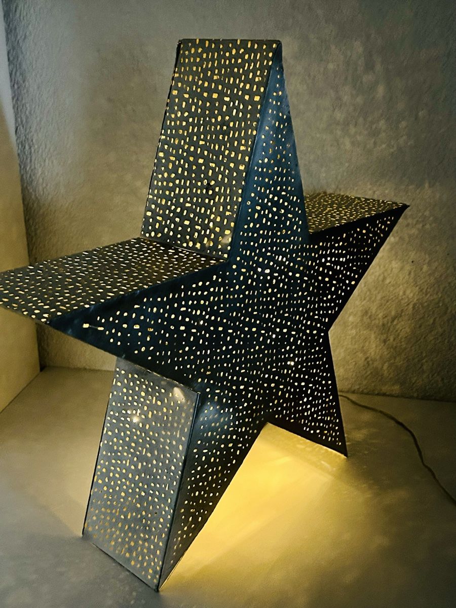 Tutte le decorazioni: Glory Light Stern Lampe 38 cm – Usato da Gunten venduto da starfish3