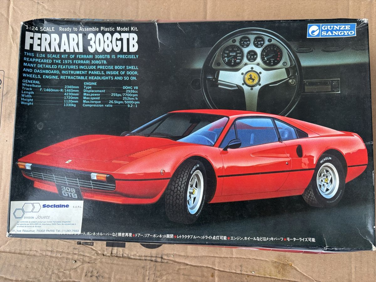 Ferrari Modellini d'auto: Maquette Ferrari 308 GTB – Nuovo (secondo la descrizione) da Les Agettes venduto da stephe74