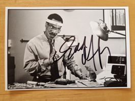 Eddie Murphy, Original Autogramm auf Foto in s/w