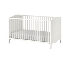 Kinderbett von IKEA, weiss, SMÅGÖRA