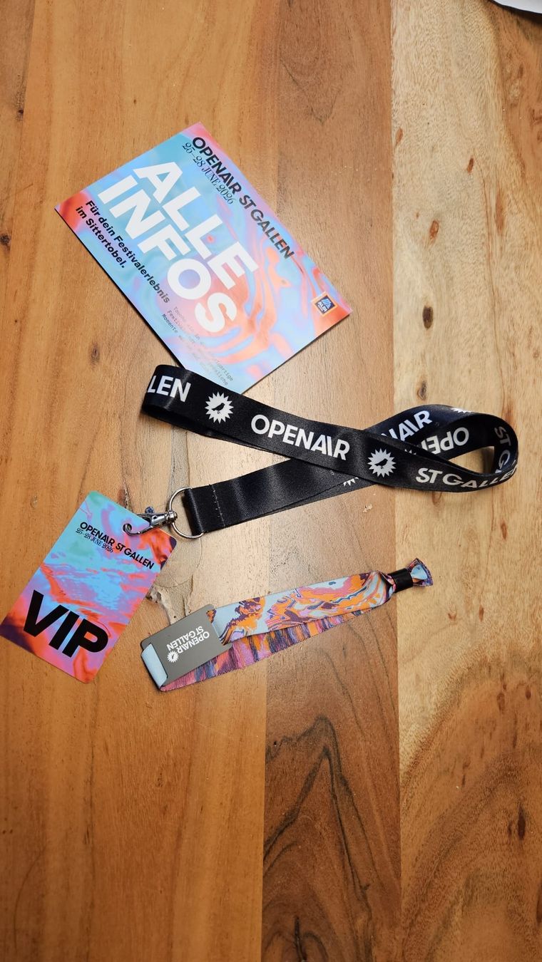 Biglietti: Openair St. Gallen 2x VIP Pässe – Nuovo e nell'imballaggio originale da Zuzwil SG venduto da Coffeeshelf 2