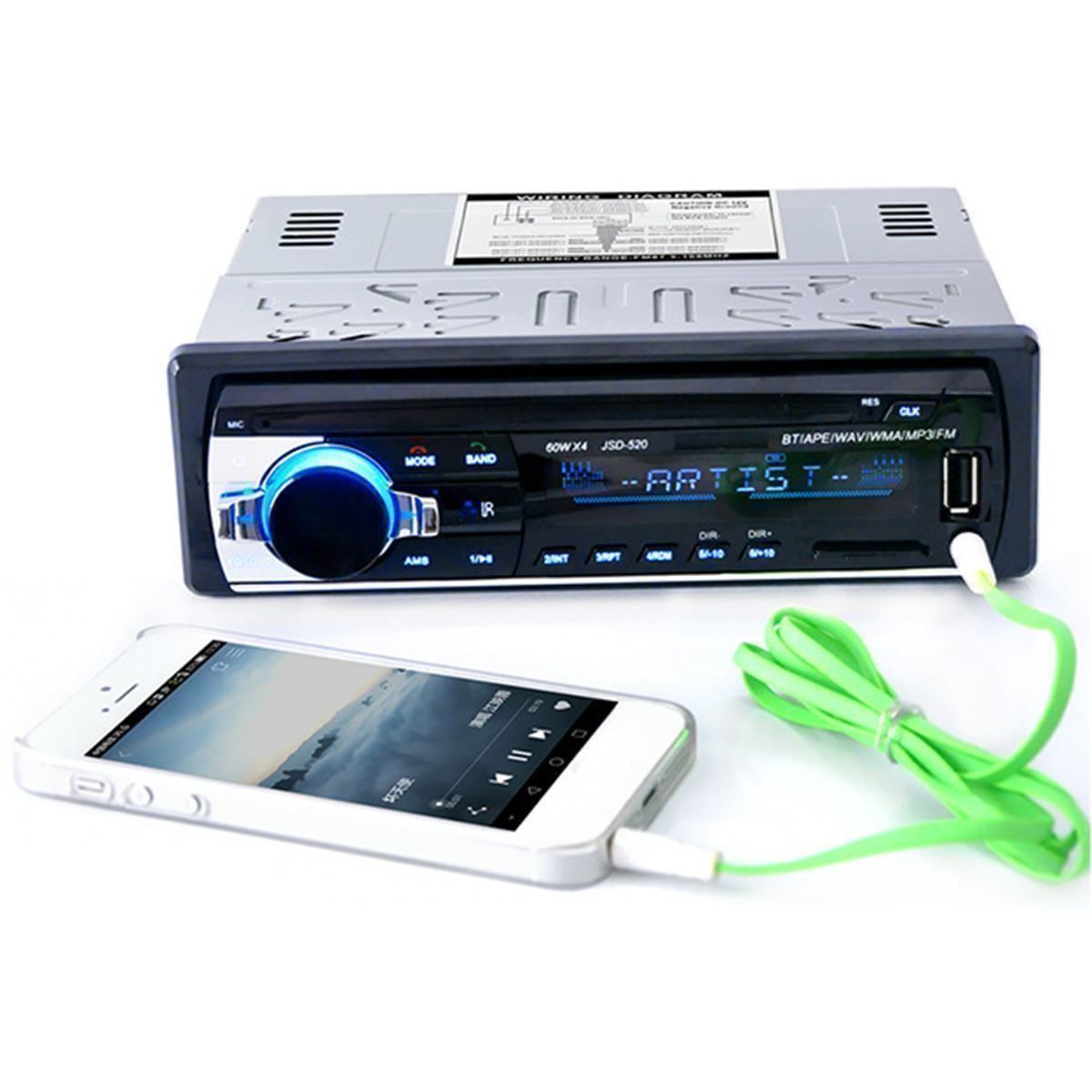 Sistemi audio & multimediali: Car Hifi Autoradio Music MP3 Player – Nuovo (secondo la descrizione) da Thun venduto da nuonuoshop 1
