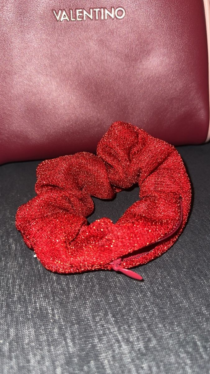 Accessori per capelli: Scrunchie Haargummi mit Reissverschluss 3x – Nuovo (secondo la descrizione) da Oftringen venduto da tola19