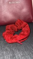 Scrunchie Haargummi mit Reissverschluss 3x