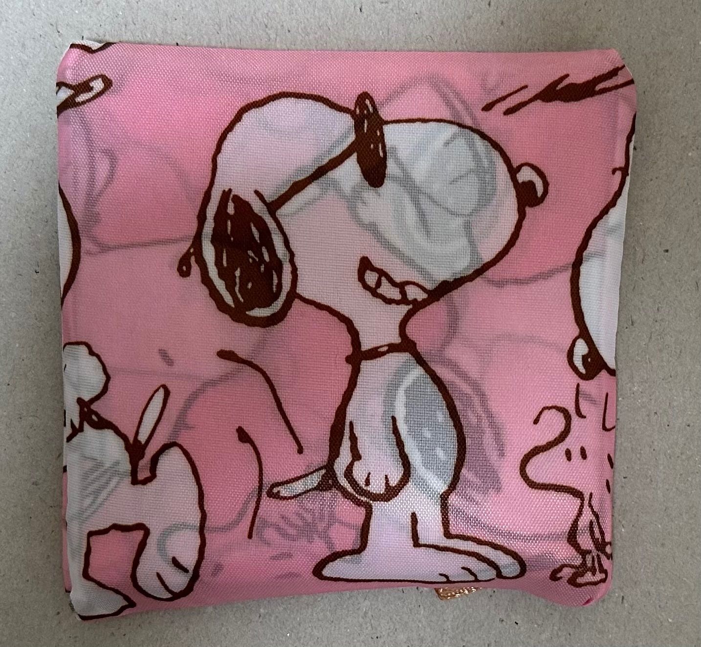 Taschen: Faltbare Tasche mit Snoopy Motiv in rosa – Neu und originalverpackt aus Meilen von Art-Friend 1