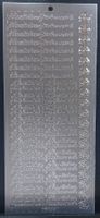 Aufkleber Herzlichen Glückwunsch silber / Neupreis 2.90