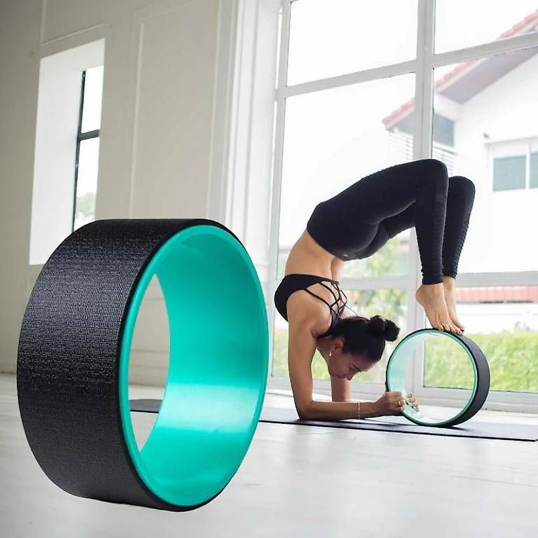 Hometrainer: Yoga Wheel Turquoise – Nuovo (secondo la descrizione) da Claro venduto da Dona1785