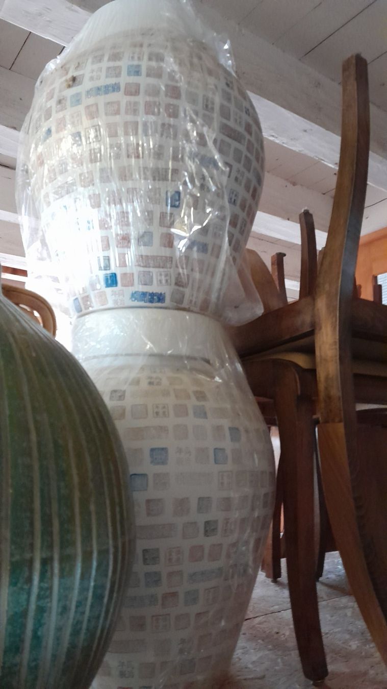 Tutte le decorazioni: Vase Dekovasen Kunststoff – Usato da Hittnau venduto da v-v-onlineverkauf