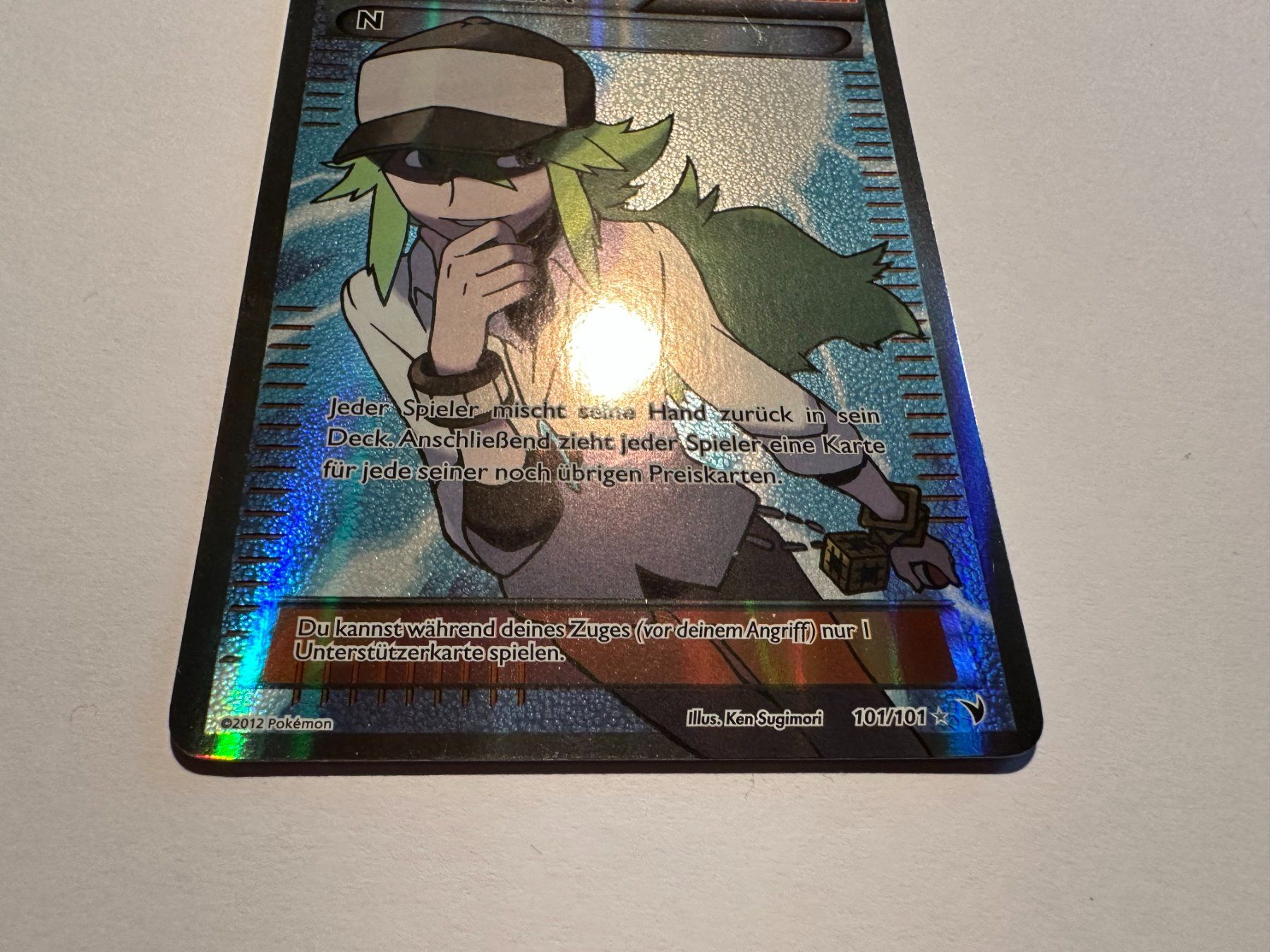 Pokémon Carte collezionabili: N Königliche Siege S&W Trainer Fullart DE – Usato da Hagendorn venduto da Pokecollectorch 3