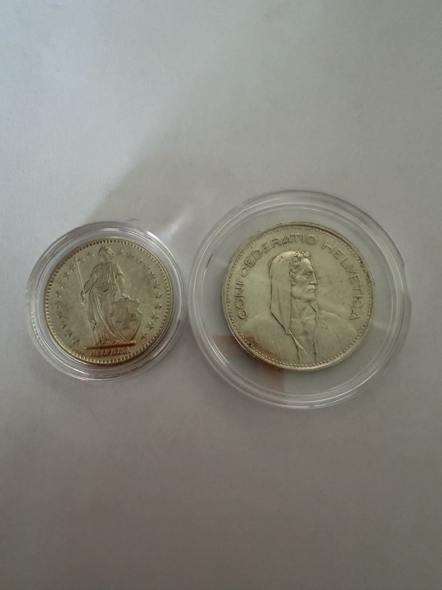 Alle Münzen: Schweizer Silver Münze  – Gebraucht aus Glis von bfe_ghf5 4