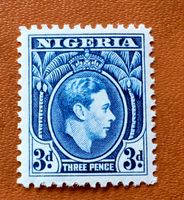Briefmarken aus Nigeria König Georg VI.Ungestempelt